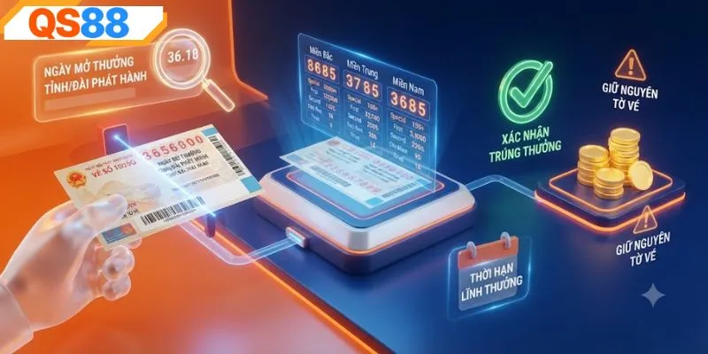 Cách tra cơ cấu giải thưởng xổ số ba miền dễ dàng